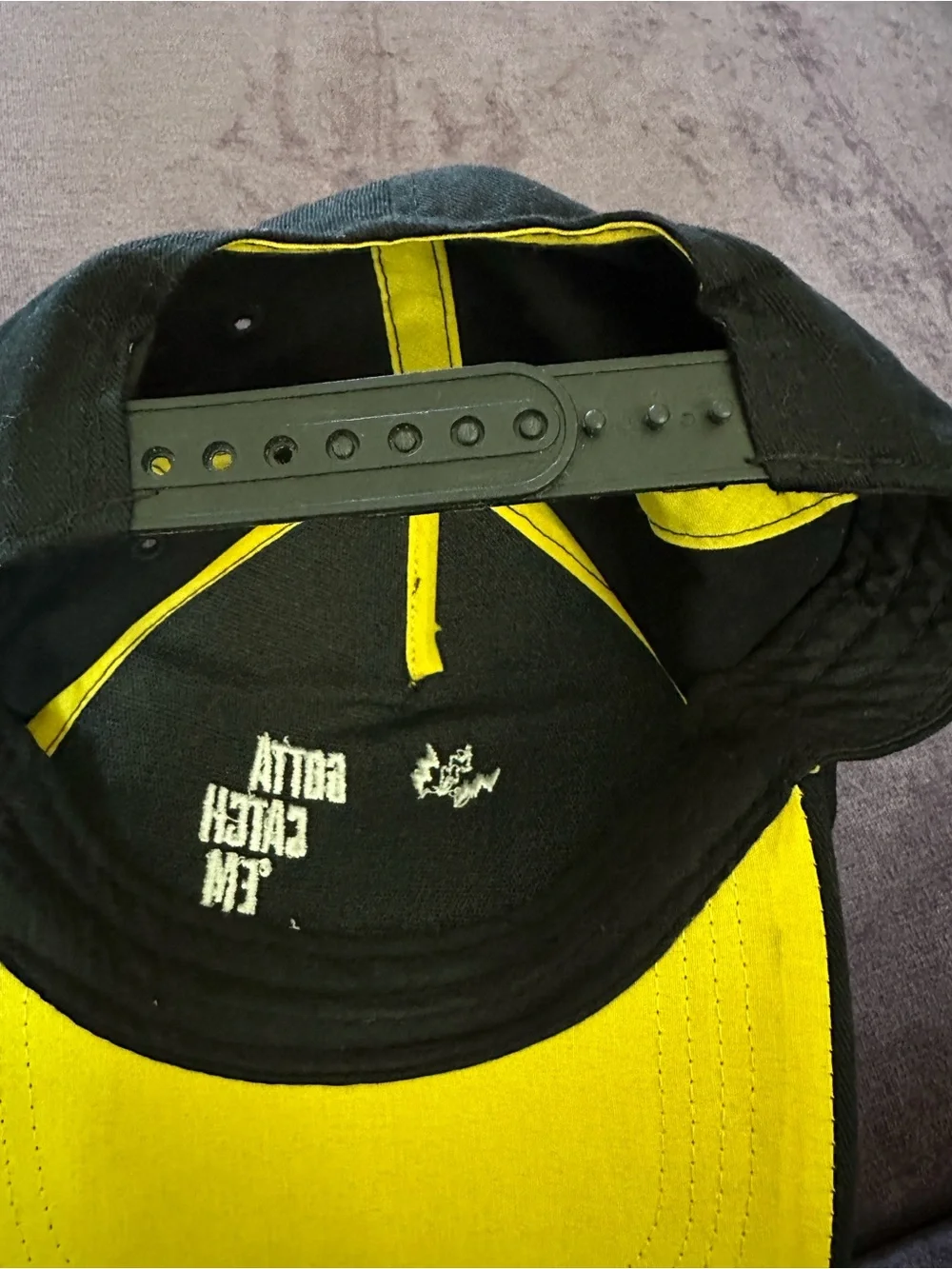 Pokemon Black Cap with Yellow Pikachu Patch
